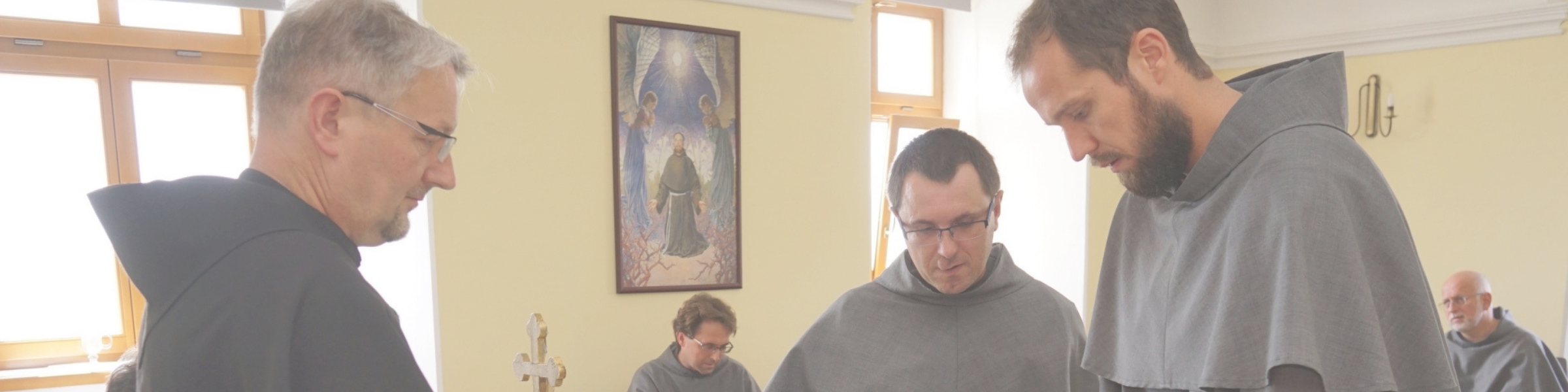 Prvá časť volebnej kapituly minoritov